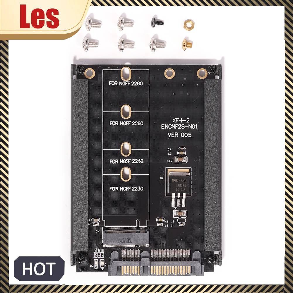 M.2 M2. M.2 M2.Bộ ChuyểN ĐổI NGFF Sang SATA3 22PIN SSD SATA Cho MáY TíNh