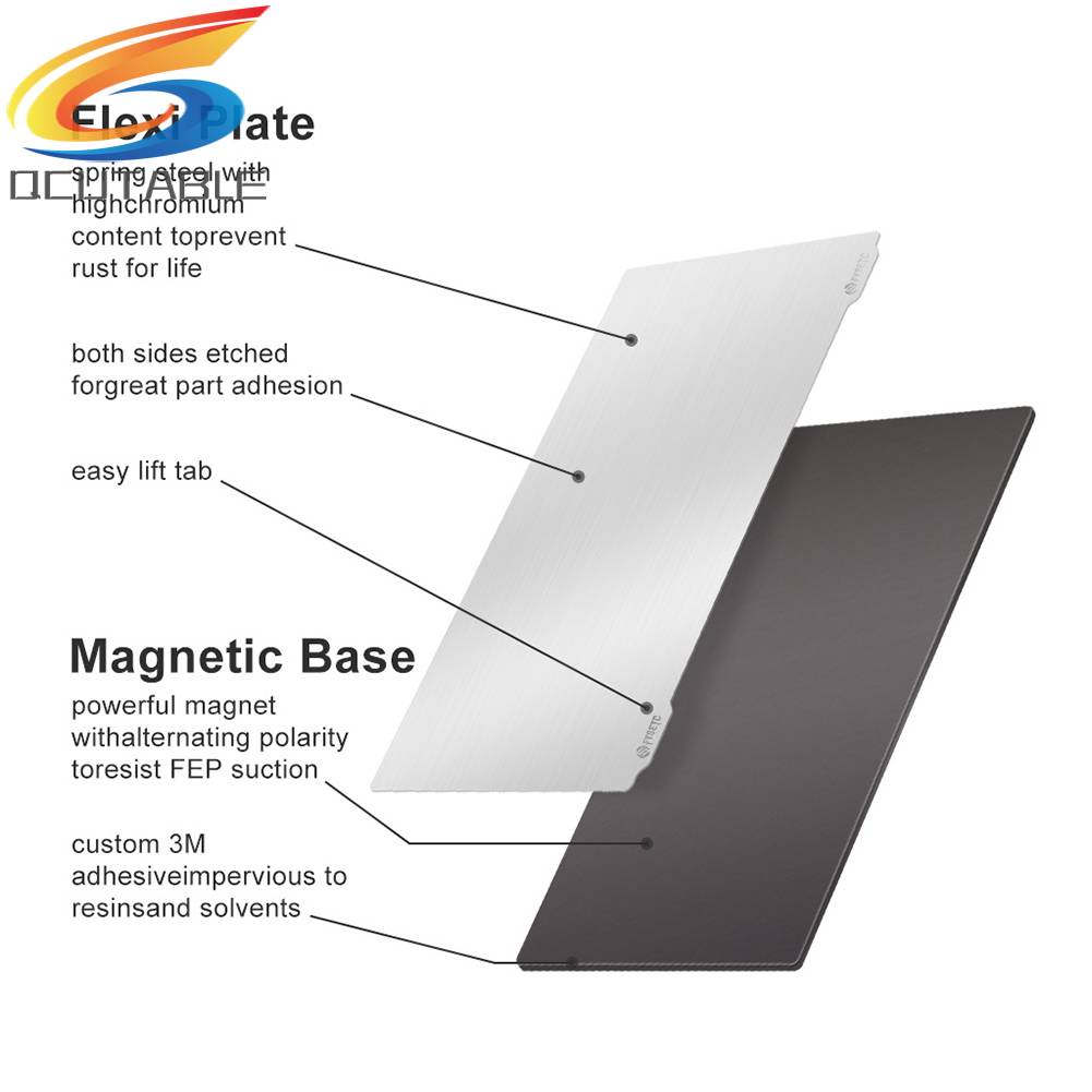 Tấm Linh Hoạt Thép Lò Xo Từ Tính Cho Máy In 3D