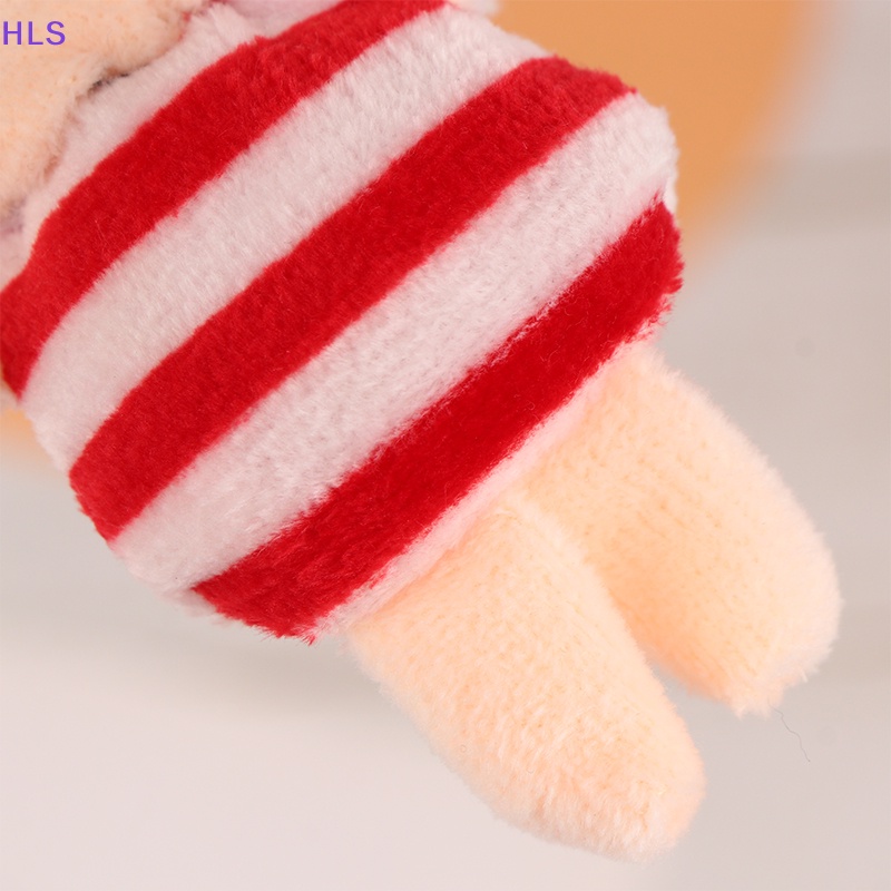 Set 2 Móc Khóa Búp Bê Nhồi Bông Mini 6-10cm Dễ Thương