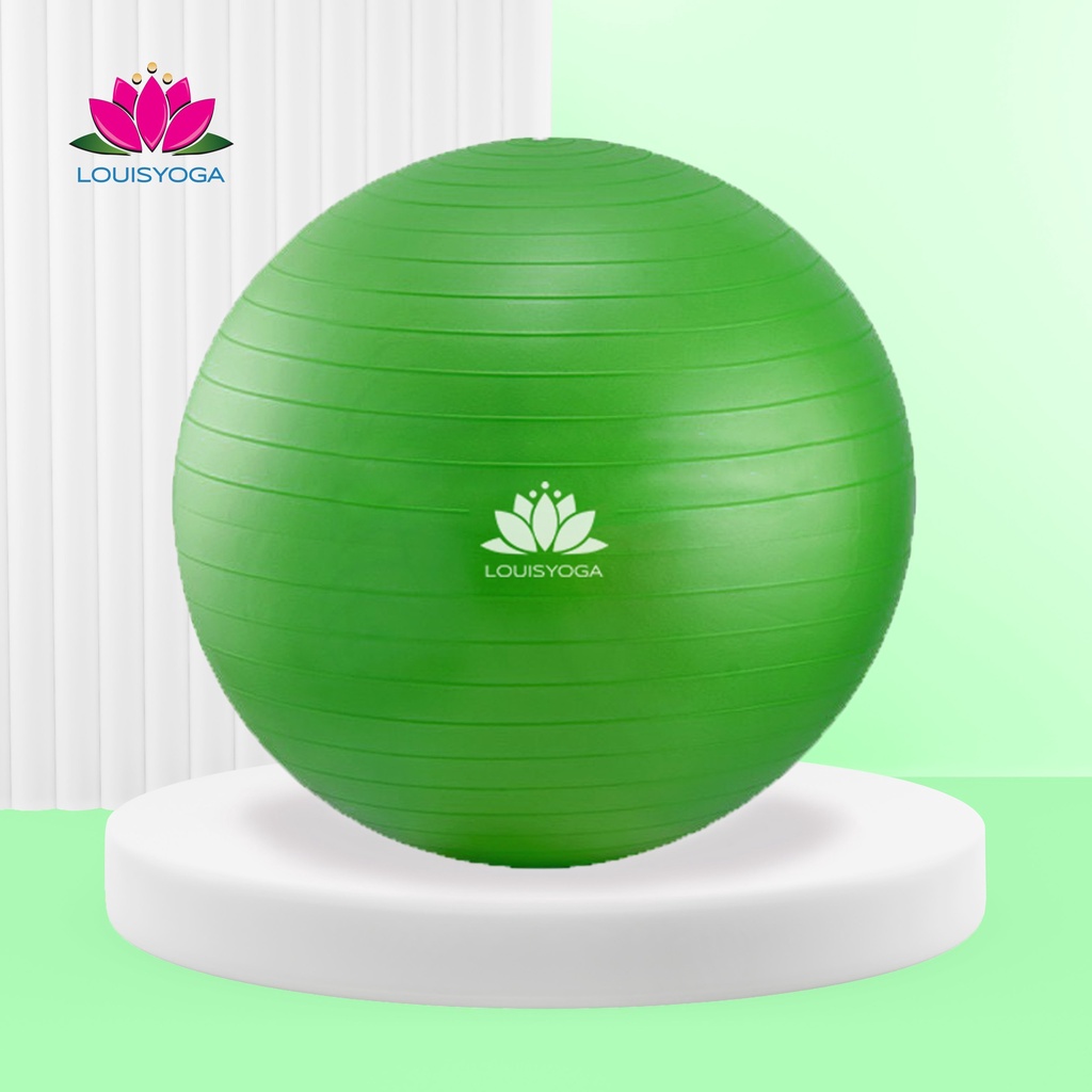 Bóng tập thể hình loại lớn 65cm  - Bóng tập yoga van chống nổ