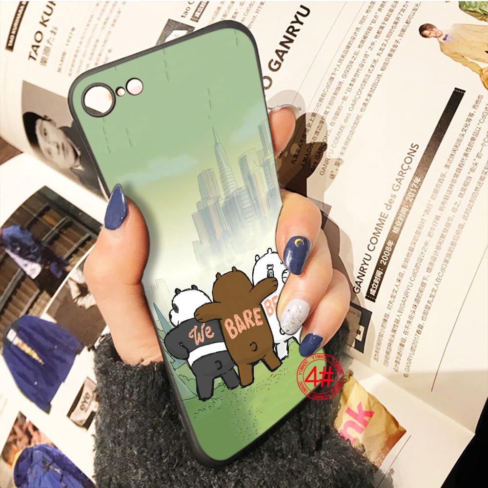 Ốp Điện Thoại TPU Mềm Hình We Bare Bears 228YPJ Cho iPhone X XS 11 Pro Max 14 plus