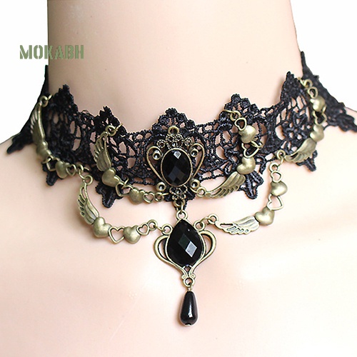 [Mok Abh] Vòng Cổ Choker Phong Cách Steampunk Vintage