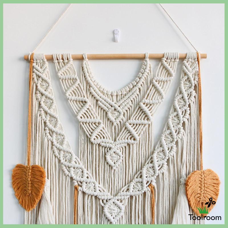 Thảm Treo Tường Trang Trí Phong Cách Boho 55x80cm