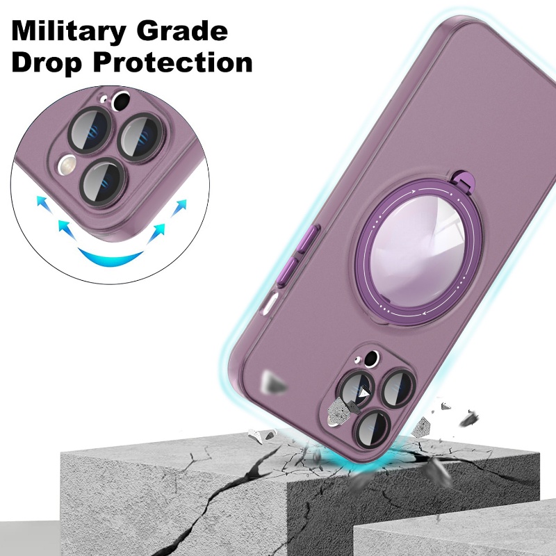 Ốp điện thoại HOCE mặt nhám có từ tính thích hợp cho iPhone 14 13 12 11 Pro Max 14Plus