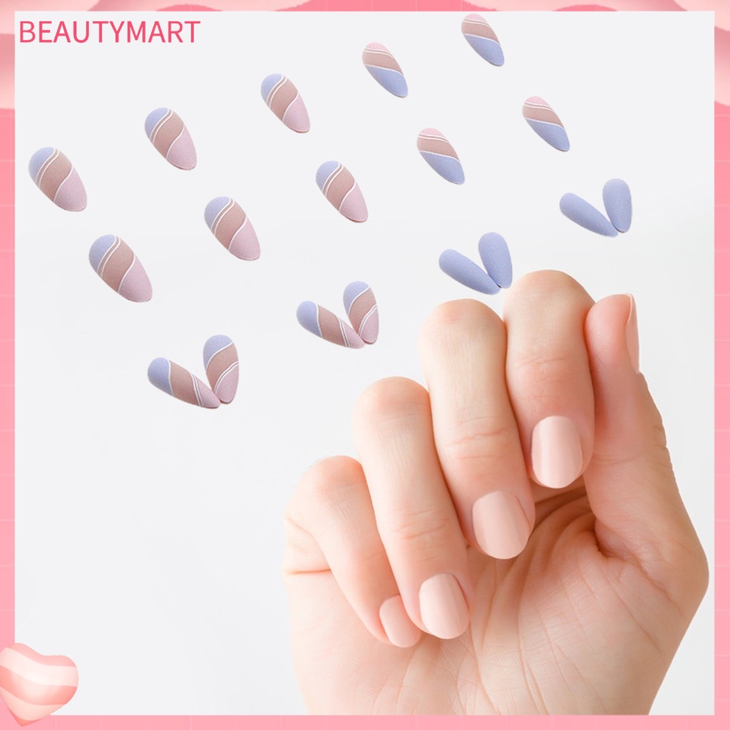 1 Bộ Móng Tay Giả Bằng Nhựa Siêu Mỏng Dễ Sử Dụng