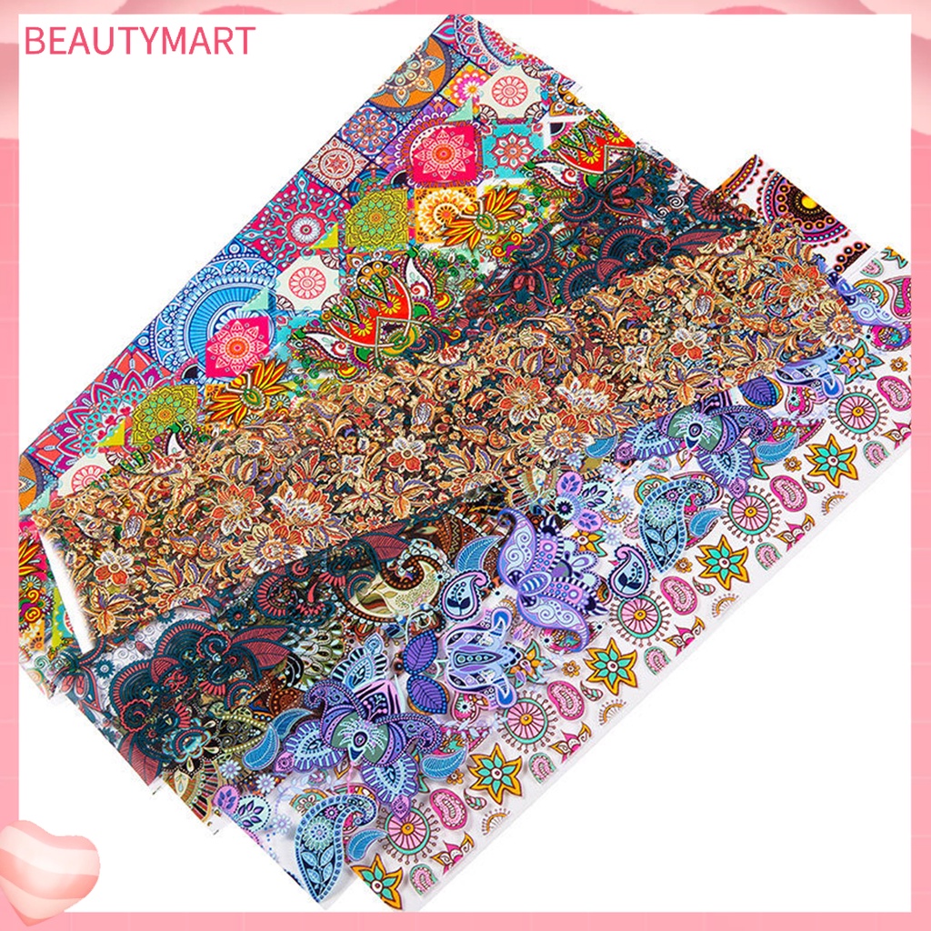 Set 10 Miếng Dán Trang Trí Móng Tay Siêu Nhẹ Dễ Sử Dụng