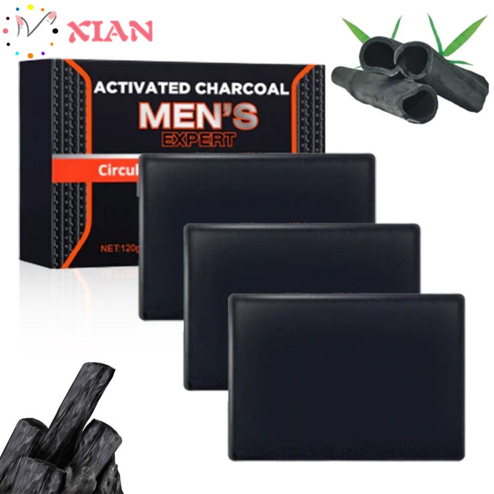 Xà Phòng Than Hoạt Tính Handmade Làm Sạch Và Tẩy Tế Bào Chết Cho Da