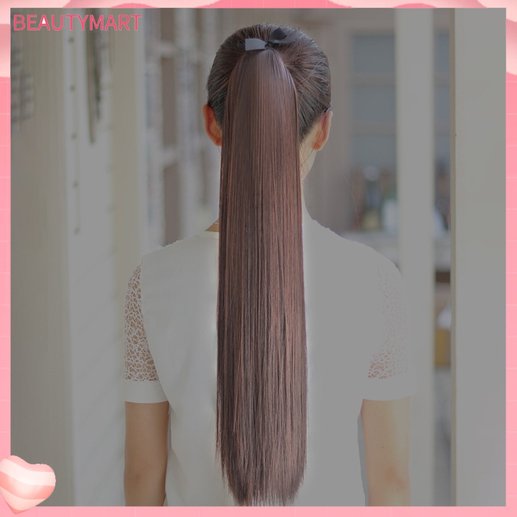 Tóc Giả Thẳng Dài Tự Nhiên Chịu Nhiệt Độ Cao Cho Nữ