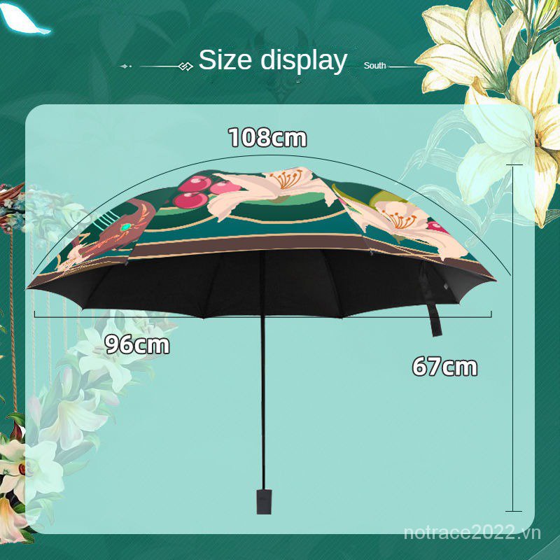 ★Genshin Impact★Dù Che Mưa Nắng Hai Chiều 3-fold Vinyl Dòng Venti