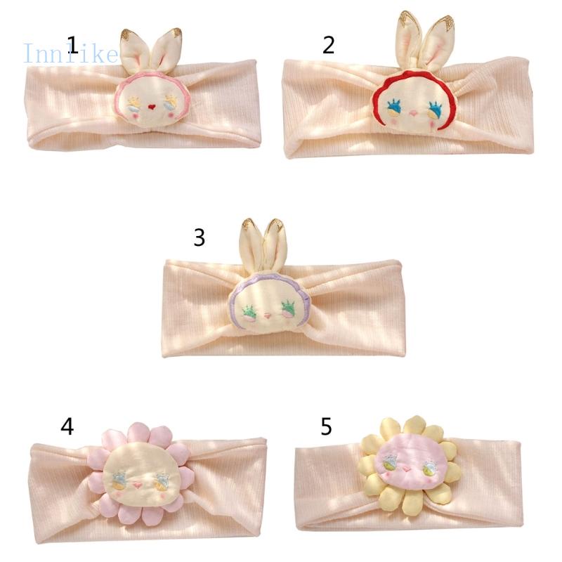 Băng Đô Cài Tóc Co Giãn Đính Hoa / Động Vật Cho Bé Gái Sơ Sinh