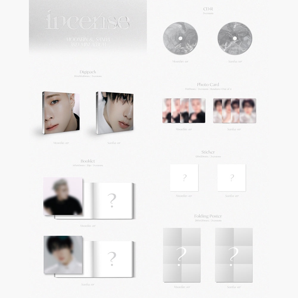 MOONBIN & SANHA - 3rd Mini Album  Digipack Ver.