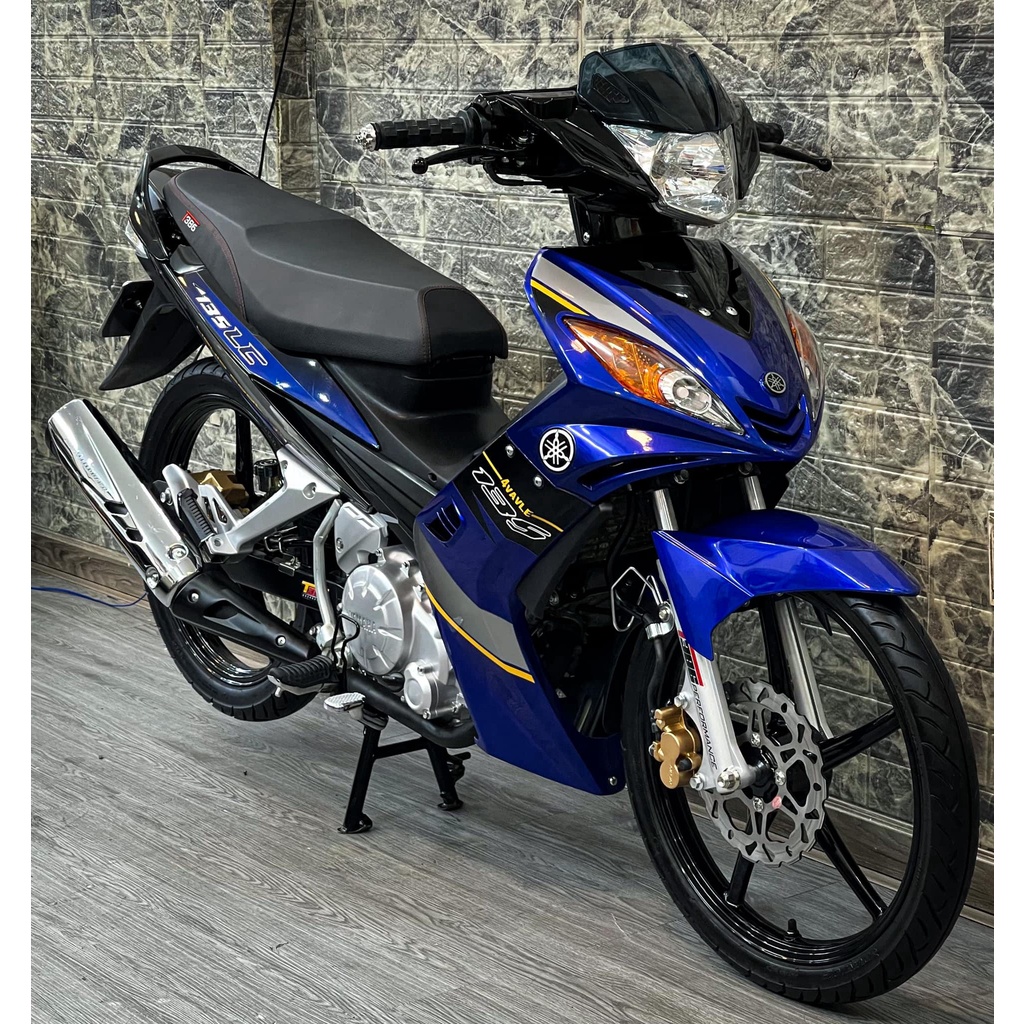 Tem rời Exciter 2010 LC135 xanh đen nổi bật