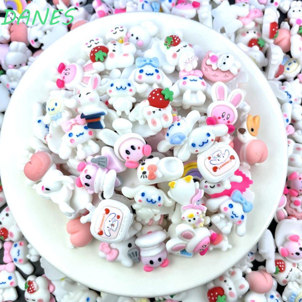 DANES Set 20 Phụ Kiện Làm Đồ Thủ Công Diy Bằng Nhựa Resin Cho Bé Gái