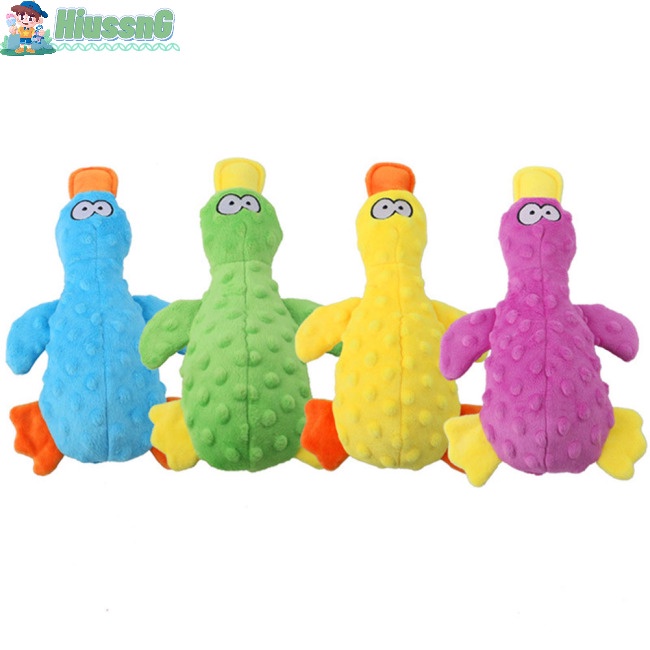 Vịt Nhồi Bông Phát Ra Tiếng Kêu Khi Gặm Cho Thú Cưng