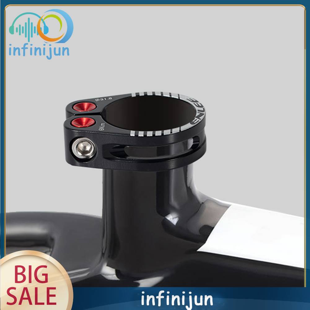 Vòng Kẹp Cố Định Yên Xe Đạp Bằng Hợp Kim Nhôm 31.8mm / 34.9mm