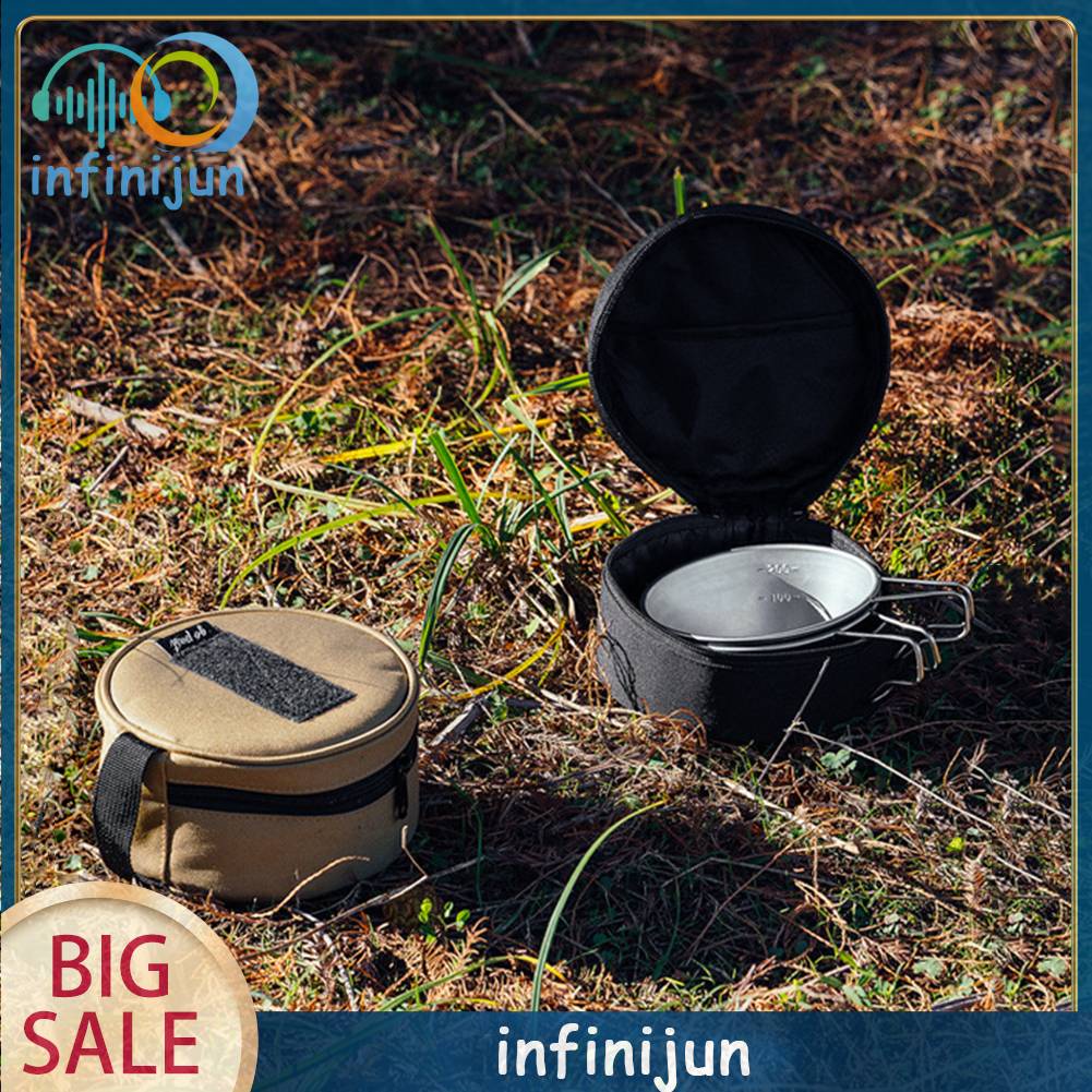 Túi Đựng Dụng Cụ Ăn Uống Bằng Vải Oxford 600D Chống Nước Sắp Xếp Gọn Gàng