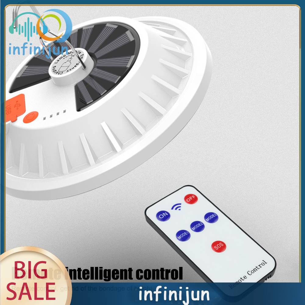 Đèn Cắm Trại 120 Bóng LED 2400LM / 1200mAh Kèm Móc Tiện Lợi