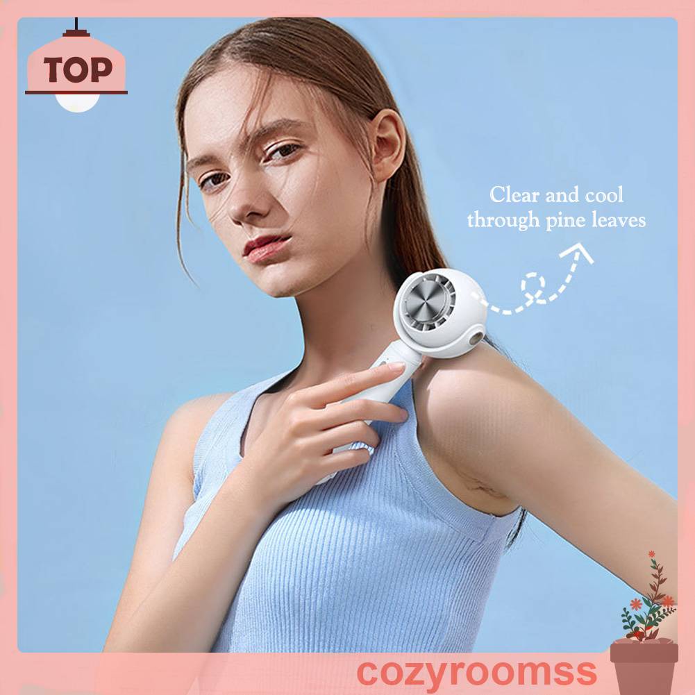 Quạt Làm Mát Mini 2000mAh Để Bàn 3 Bánh Răng Dễ Thương Cho Học Sinh