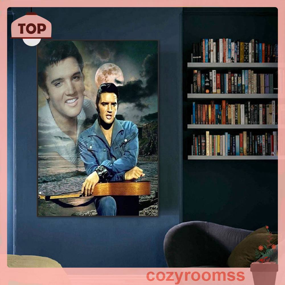 Tranh Đính Đá Kim Cương Toàn Bộ 5D DIY Hình Vẽ Presley