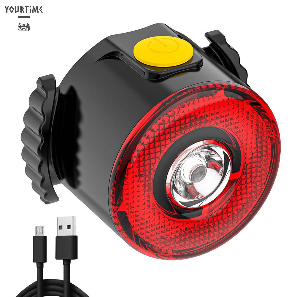 Đèn LED Chiếu Hậu Cho Xe Đạp 30LM 250mAh 7 Chế Độ Sáng, Chống Thấm Nước