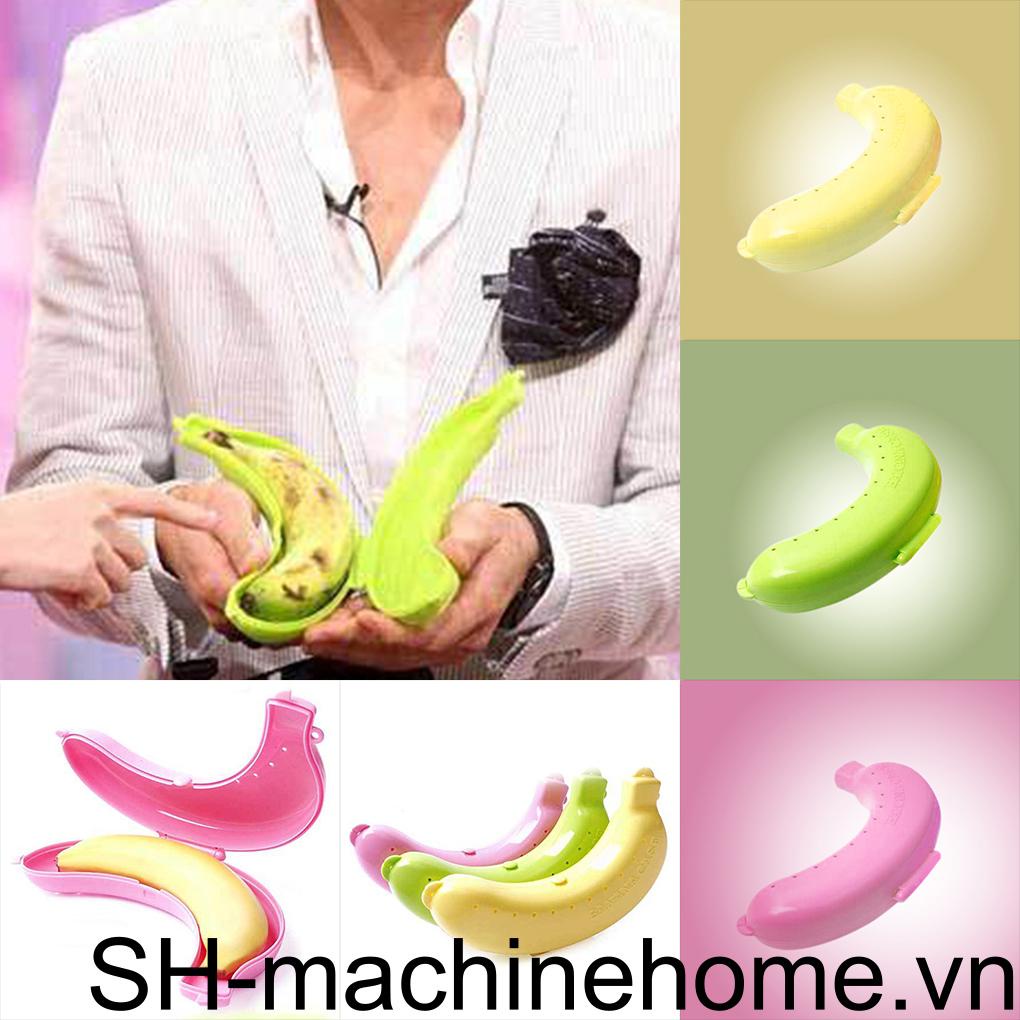 Hộp Đựng Chuối Chống Tràn Chống Ăn Mòn Bảo Vệ Trái Cây Khi Đi Du Lịch Ngoài Trời
