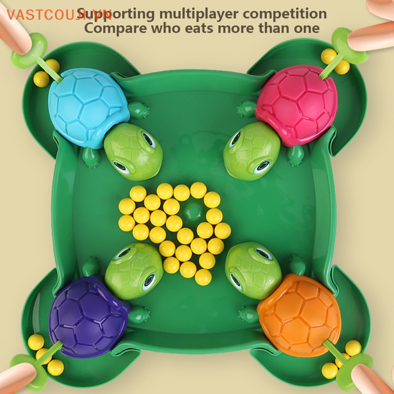 Bộ Trò Chơi Rút Đậu Nuôi Rùa VASTJI Hungry Vui Nhộn Cho Bé