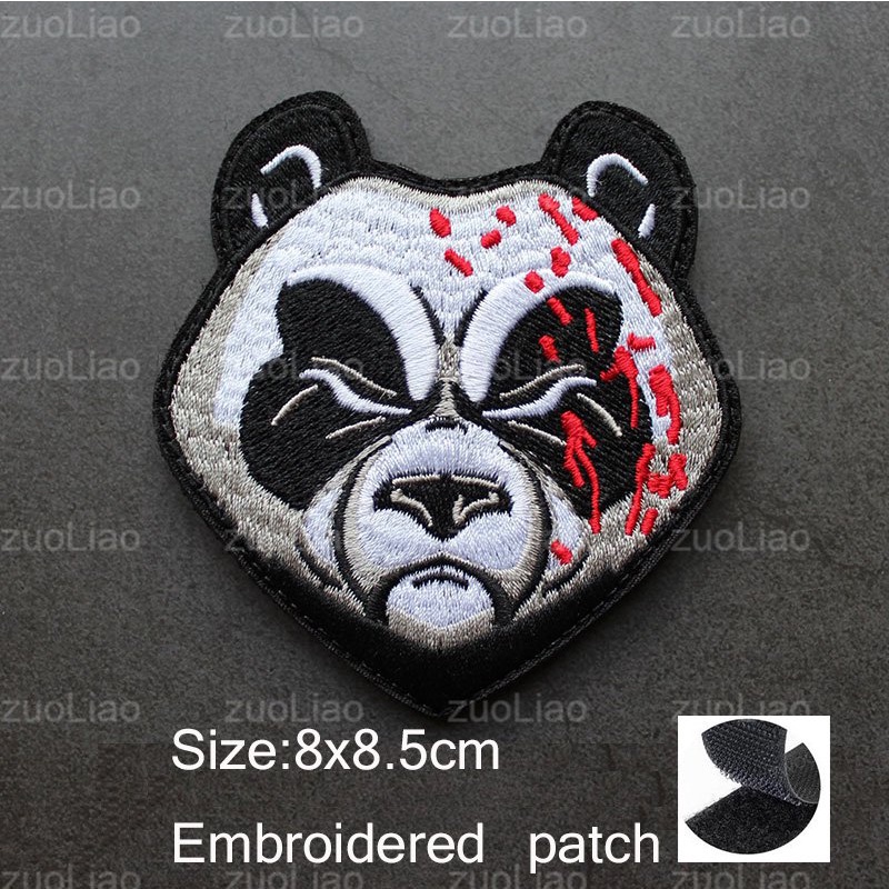 Huy Hiệu Thêu 3D Dán Balo / Mũ Bảo Hiểm Chất Lượng Cao