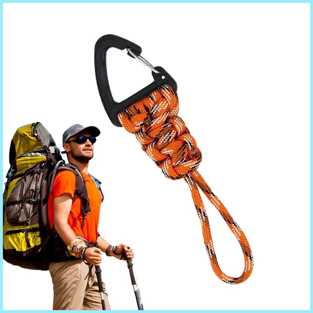 Dây Móc Khóa Carabiner Hình Tam Giác Đa Năng Tiện Dụng