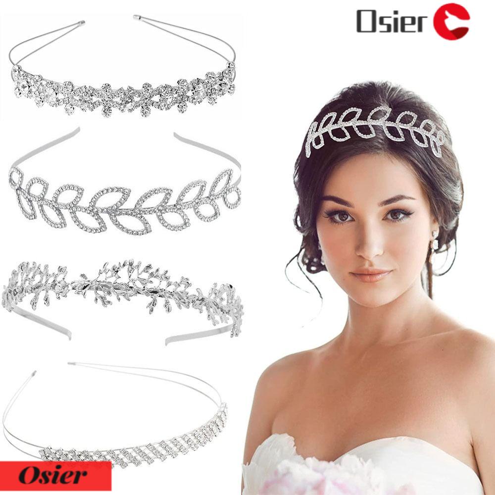 Lược Cài Tóc Hình Hoa Lá Đính Đá Nhân Tạo Thời Trang