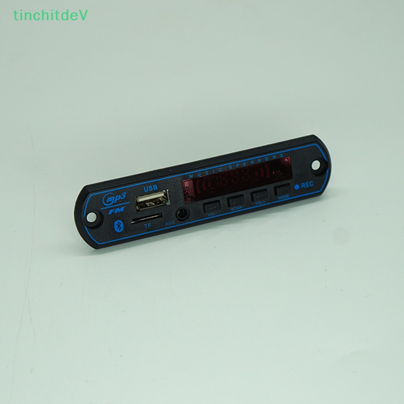 Bảng Mạch Giải Mã Âm Thanh MP3 12V Bluetooth Không Dây USB TF FM Radio Kèm Điều Khiển Từ Xa Cho Xe Hơi