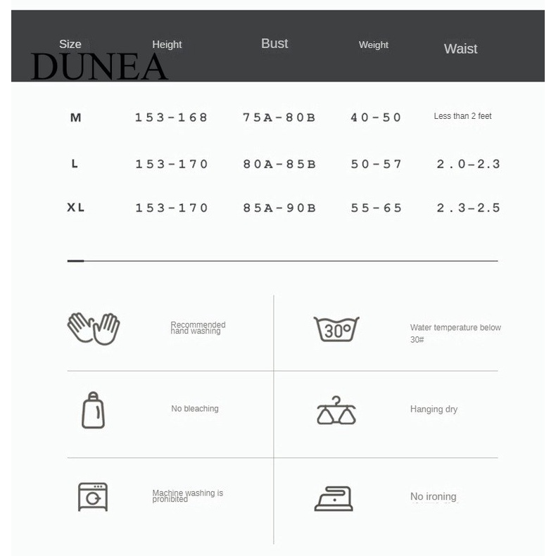 DUNEA Bộ Quần Áo Thiết Kế Xẻ Tà Phong Cách Instagram Cho Nữ