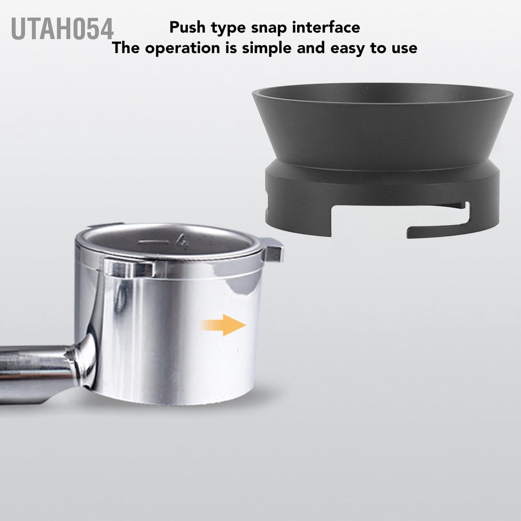 Utah054 Cà Phê Đen Phễu Định Lượng Hợp Kim Nhôm Nhà Hàng Vòng Cho Tay Cầm 54Mm