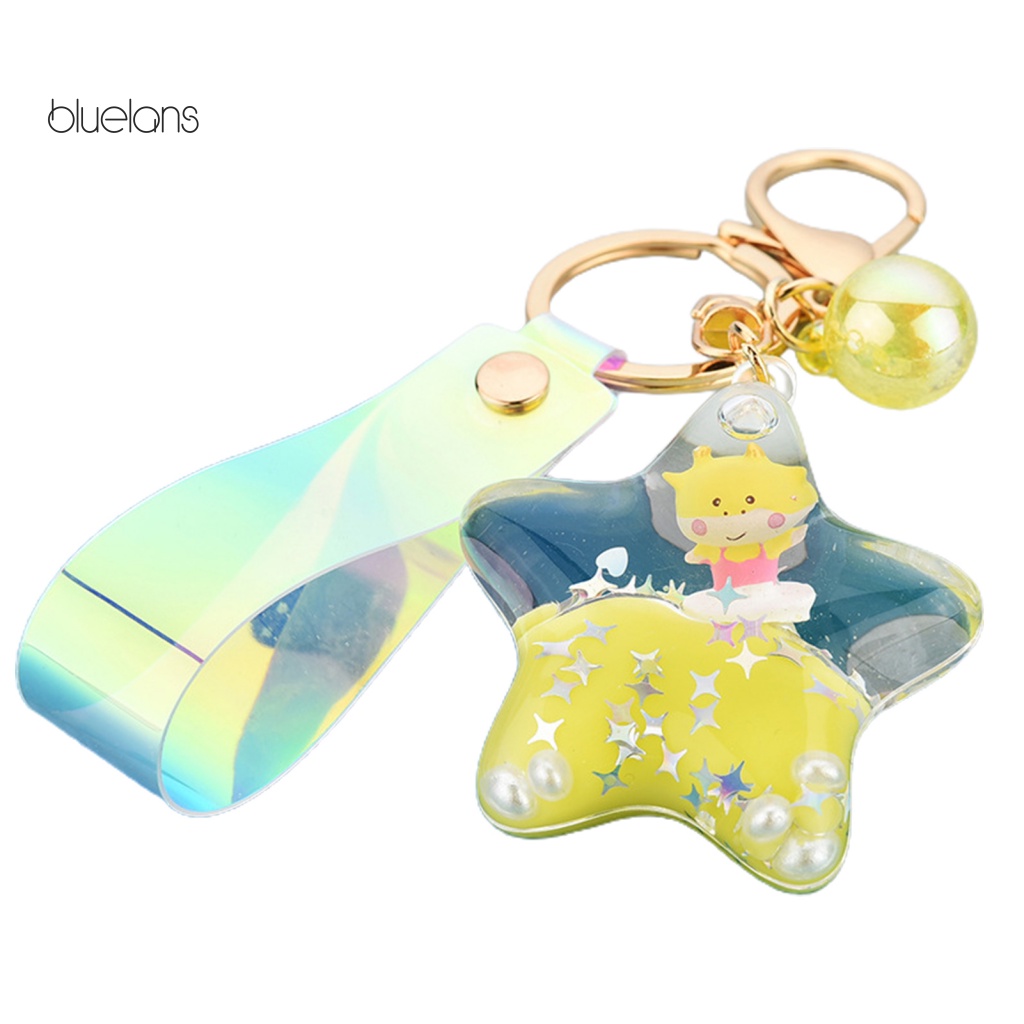 Móc Khóa Hình Bò Sữa Hoạt Hình Dễ Thương