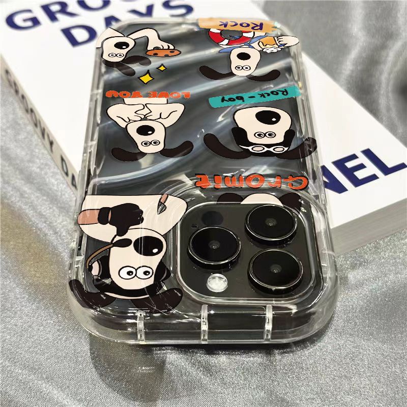 Ốp Điện Thoại Mềm Trong Suốt In Hình Chú Cún Dễ Thương Cho Iphone 7sins xr811 1312iPhone14promax