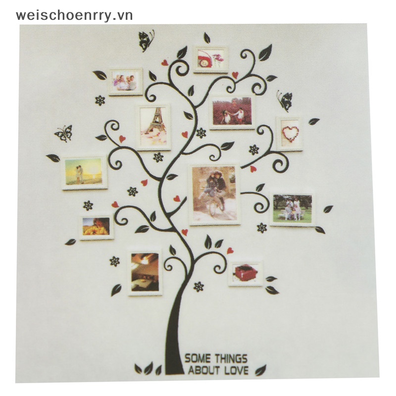 Sticker Dán Tường Hình Cây Trang Trí Phòng Khách / Phòng Ngủ