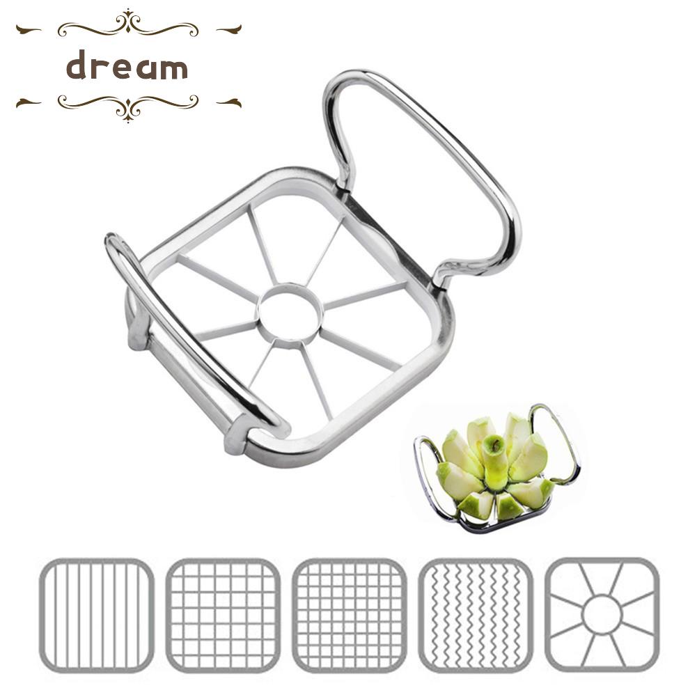 【DREAMLIFE】5in1 Fruit Cutter Slicer Stainless Steel Vegetable Shredders High Quality Cutter