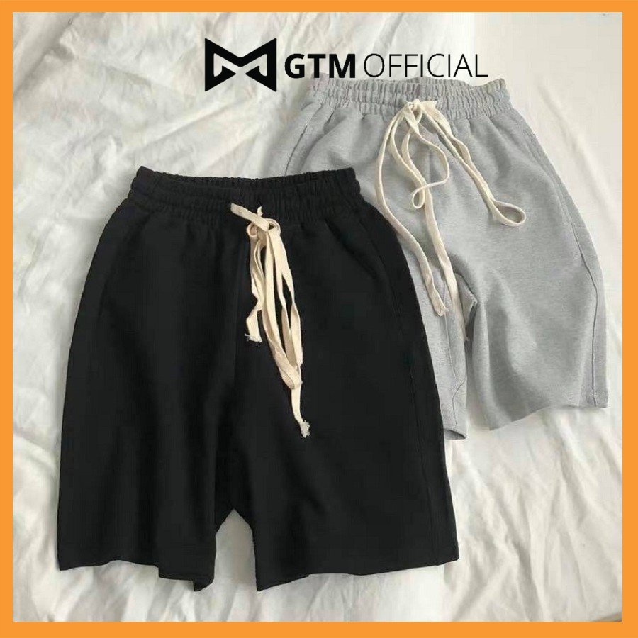 Quần short Unisex ⚡ 𝐆𝐢́𝐚 𝐇𝐮̉𝐲 𝐃𝐢𝐞̣̂𝐭 ⚡ Quần đùi chất nỉ da cá, Nam nữ đều mặc được GTM