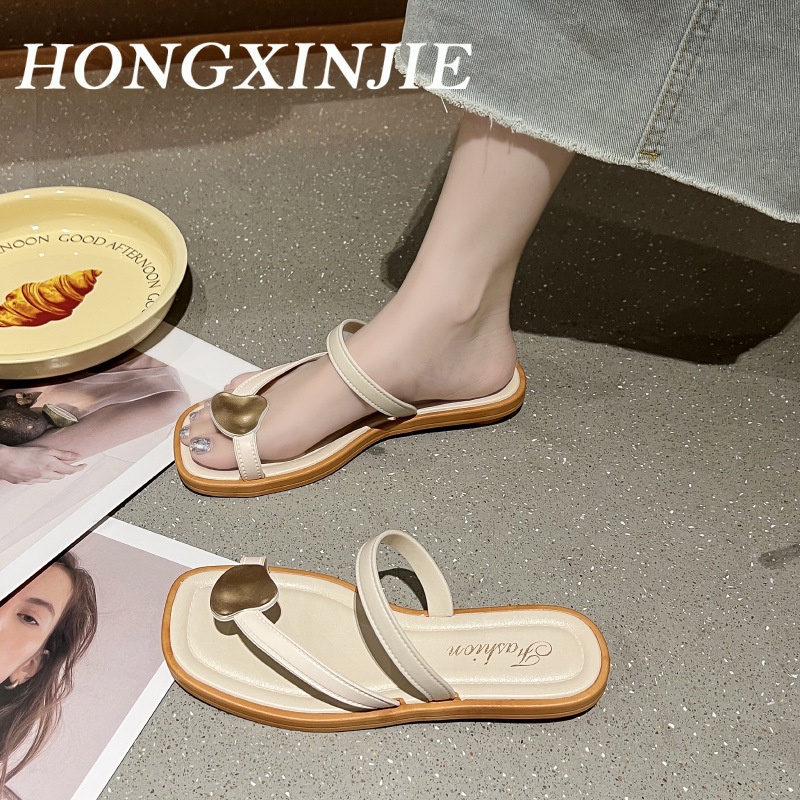 HONGXINJIE dép nữ dép bánh mì 2023 HOTSALE Sản phẩm mới vào mùa hè thời trang 062701888