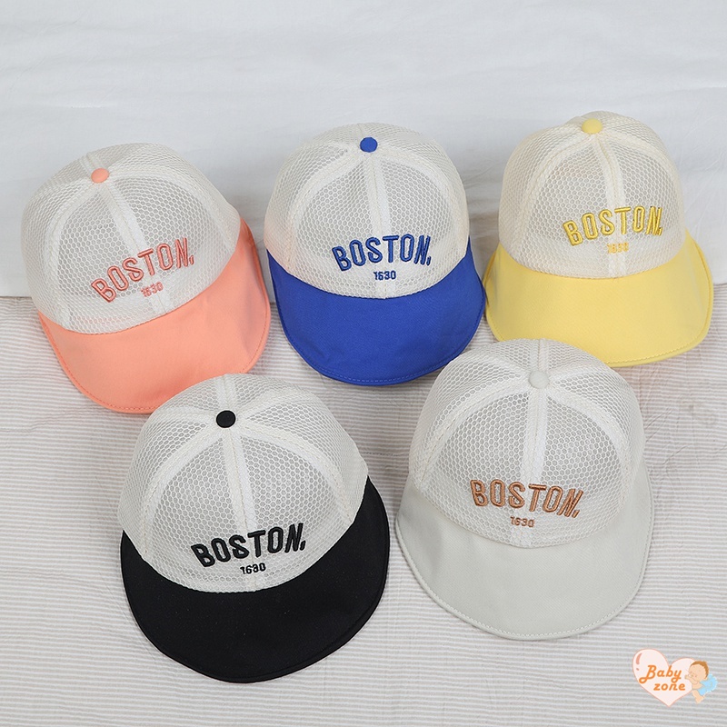 Nón Tai Bèo Vành Rộng Phối Lưới Mỏng Thoáng Khí Thời Trang Mùa Hè Cho Bé