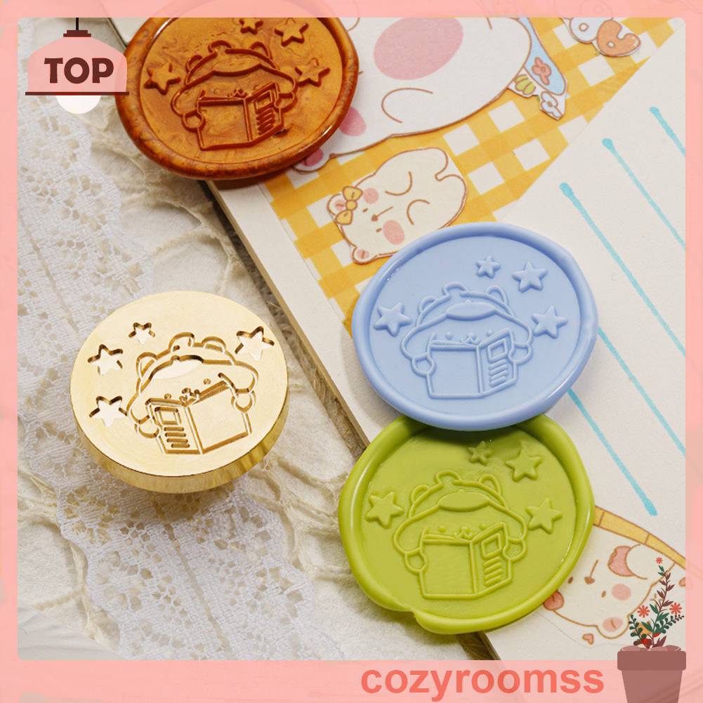 Đầu Tem Đóng Dấu Họa Tiết Hoạt Hình DIY Tùy Chỉnh Cho Thiệp Mời Đám Cưới