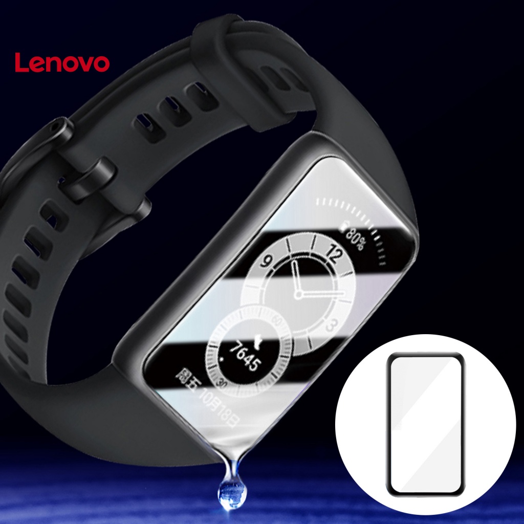 2 Miếng Dán Cường Lực Cong 3D Bảo Vệ Màn Hình Cho Đồng Hồ Thông Minh Huawei Smart Bracelet 6