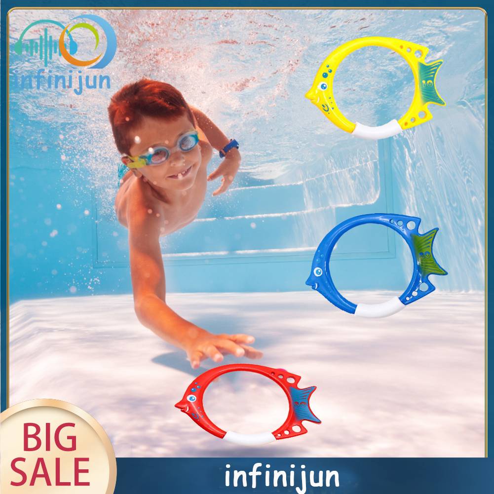 Set 3 Vòng Đồ Chơi Dưới Nước Cho Bé