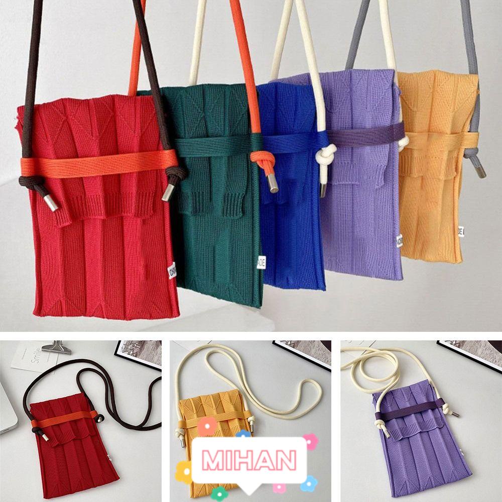 MIHAN1 Túi Đeo Chéo Mini Thời Trang Xinh Xắn Dành Cho Nữ