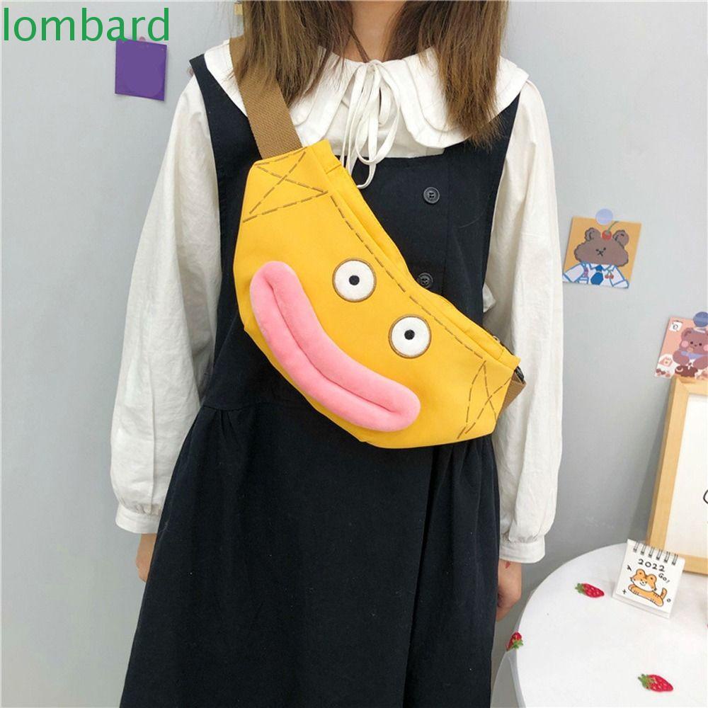 Túi Đeo Chéo Vai Sức Chứa Lớn Hình Bán Nguyệt Hoạt Hình Sáng Tạo Cho Nữ