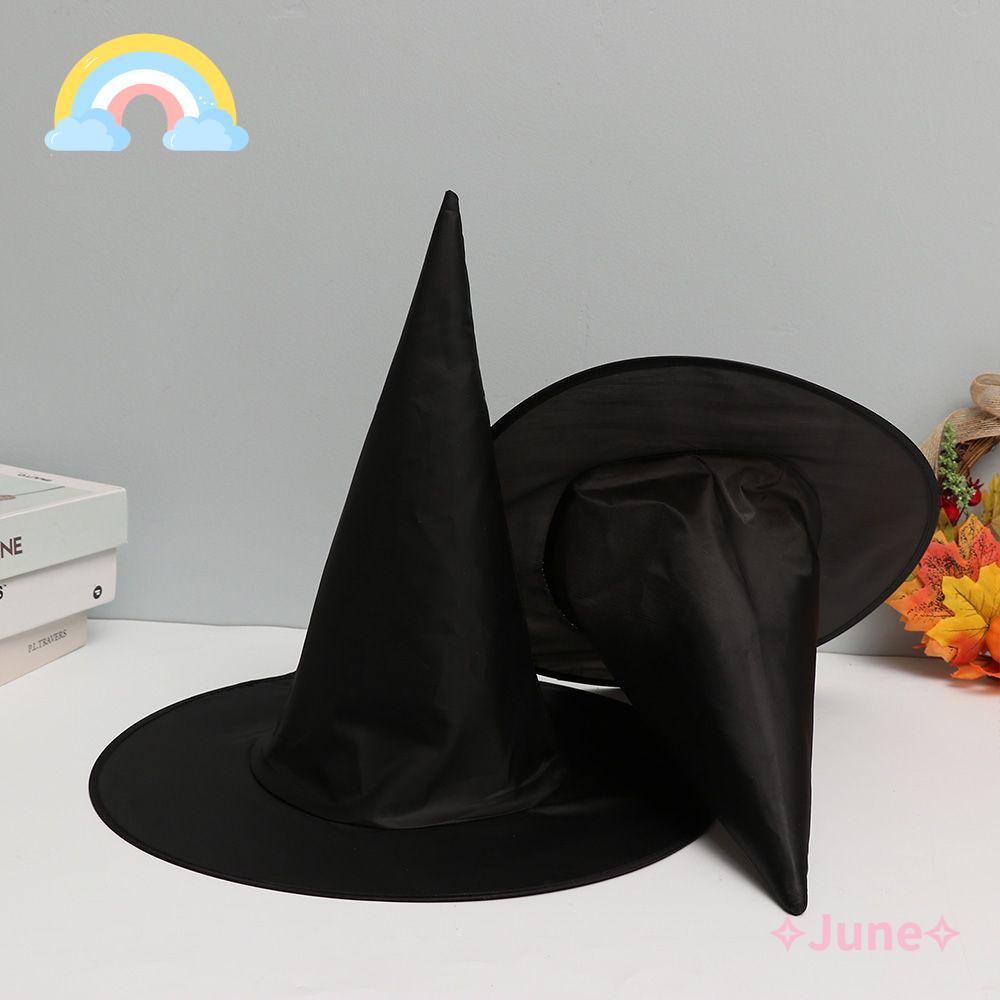 JUNE Mũ Phù Thủy Hóa Trang Halloween Cho Bé