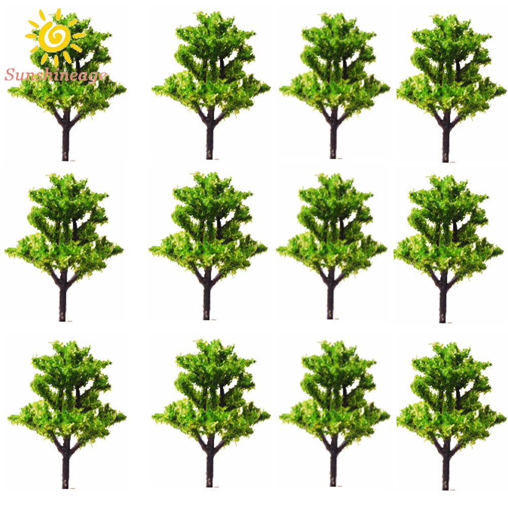 Mô Hình Cây Nhựa 4CM Dùng Trang Trí Độc Đáo