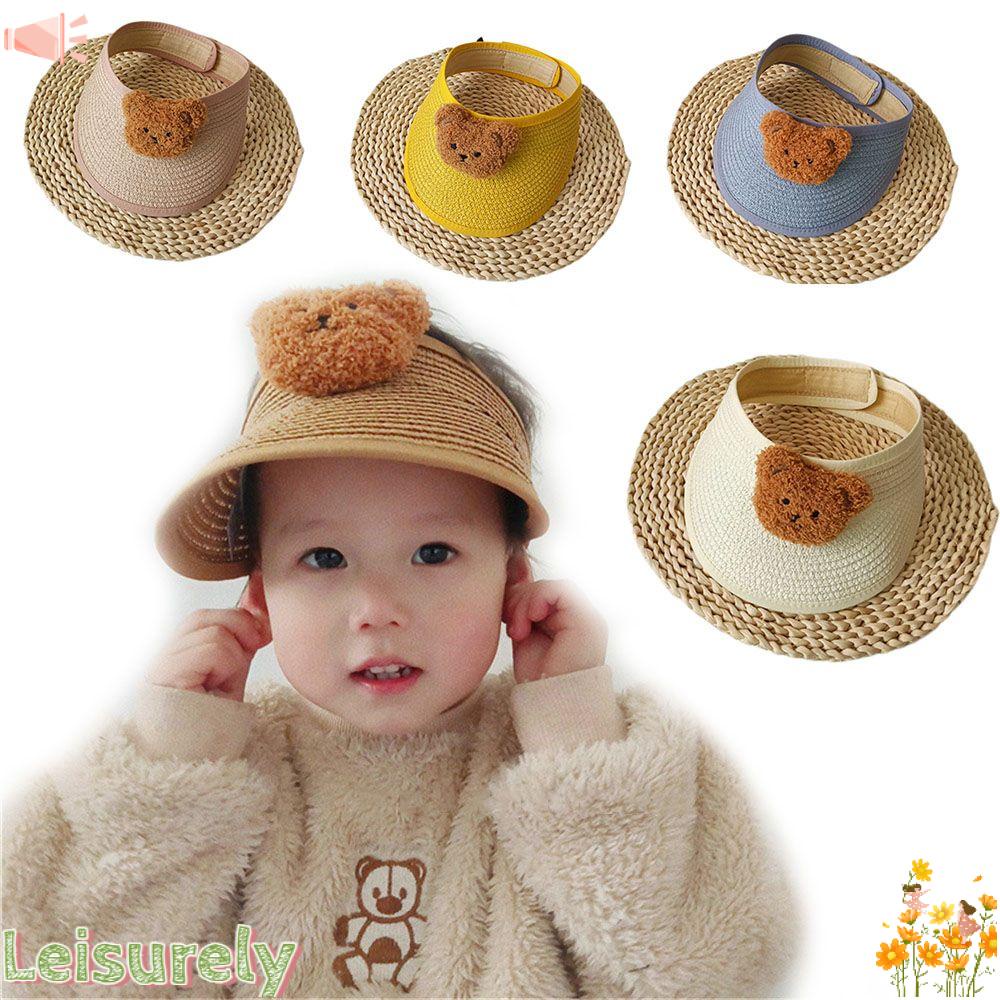 LEILY Nón Cối Thoáng Khí Dễ Thương Cho Bé