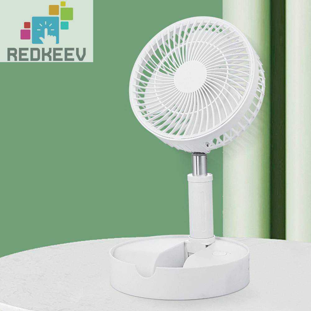 Quạt Điện Làm Mát Không Dây 3600mAh Có Thể Gấp Gọn Tiện Dụng