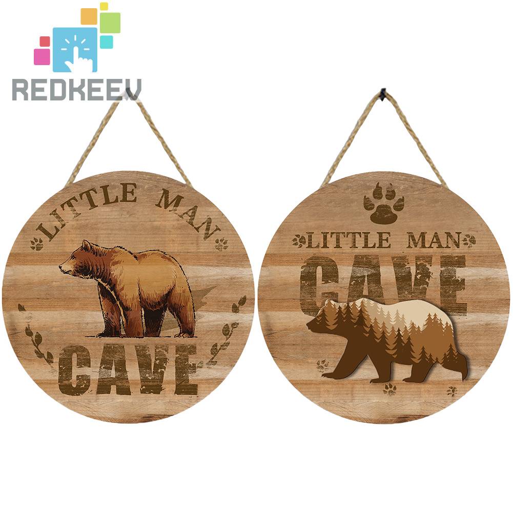 Biển Hiệu Treo Cửa Hình Gấu Trang Trí Phòng Ngủ Cho Bé