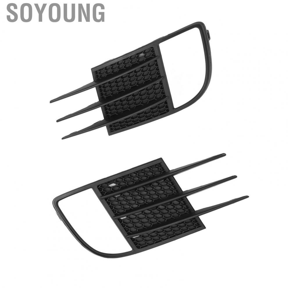 Soyoung Fog Light Grille Cover Grill Front Left High Hardness 5K0853666C Strong Protection for Mk6 GTD
